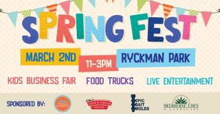 Spring Fest & Kids Business Fair banner